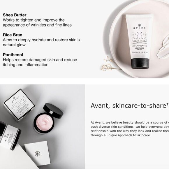 NWOB Avant Skincare 8-Hour Radiance Renewal Sleeping Mask - Picture 4 of 8